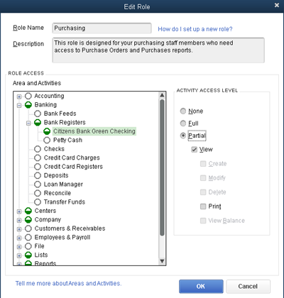 Quickbooks Employee Permissions